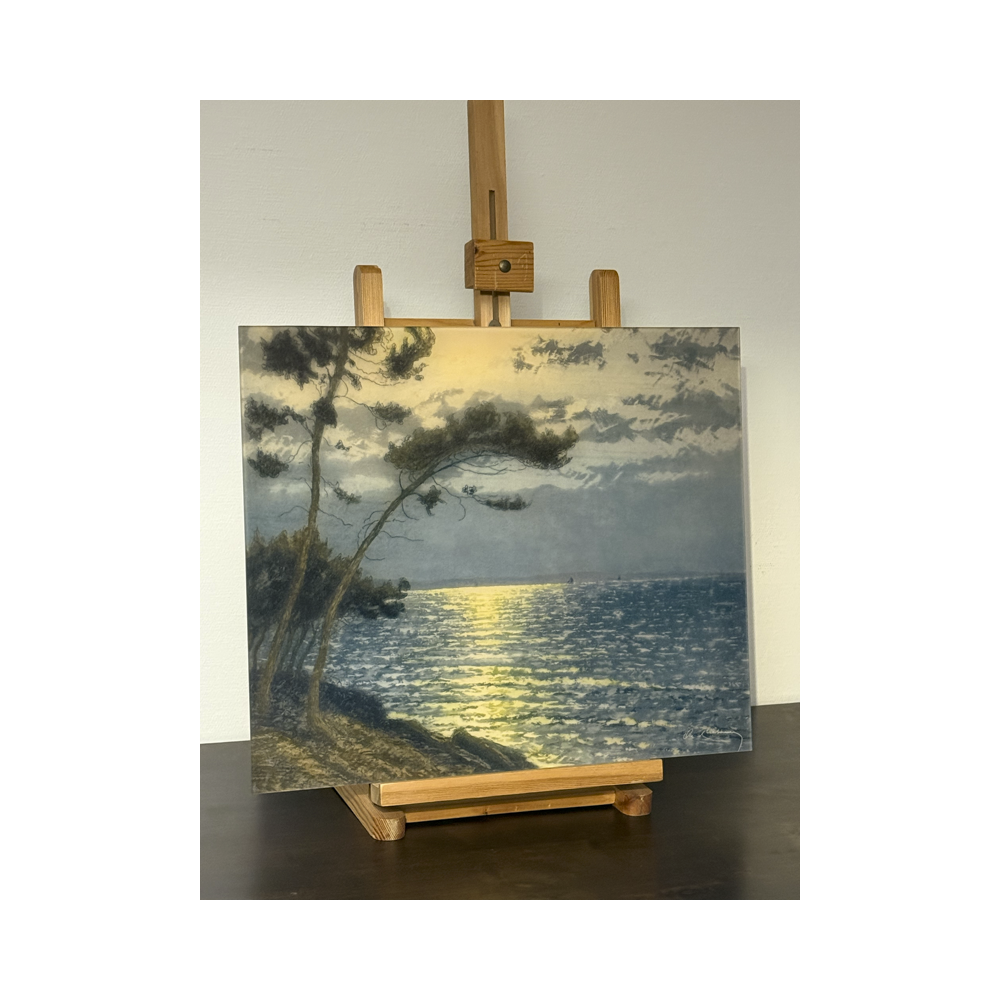 Tableau - Arsène Chabanian : Eclat de soleil sur l'océan